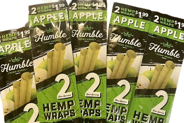 Humble Natural 2 Wraps Per Pack Apple Fruit Flavor