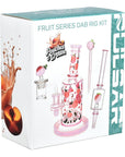 Pulsar Fruit Series Peaches & Cream Glow in The Dark Dab Rig Kit