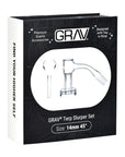 GRAV Slurper Bucket Quartz Banger Set 3Pcs