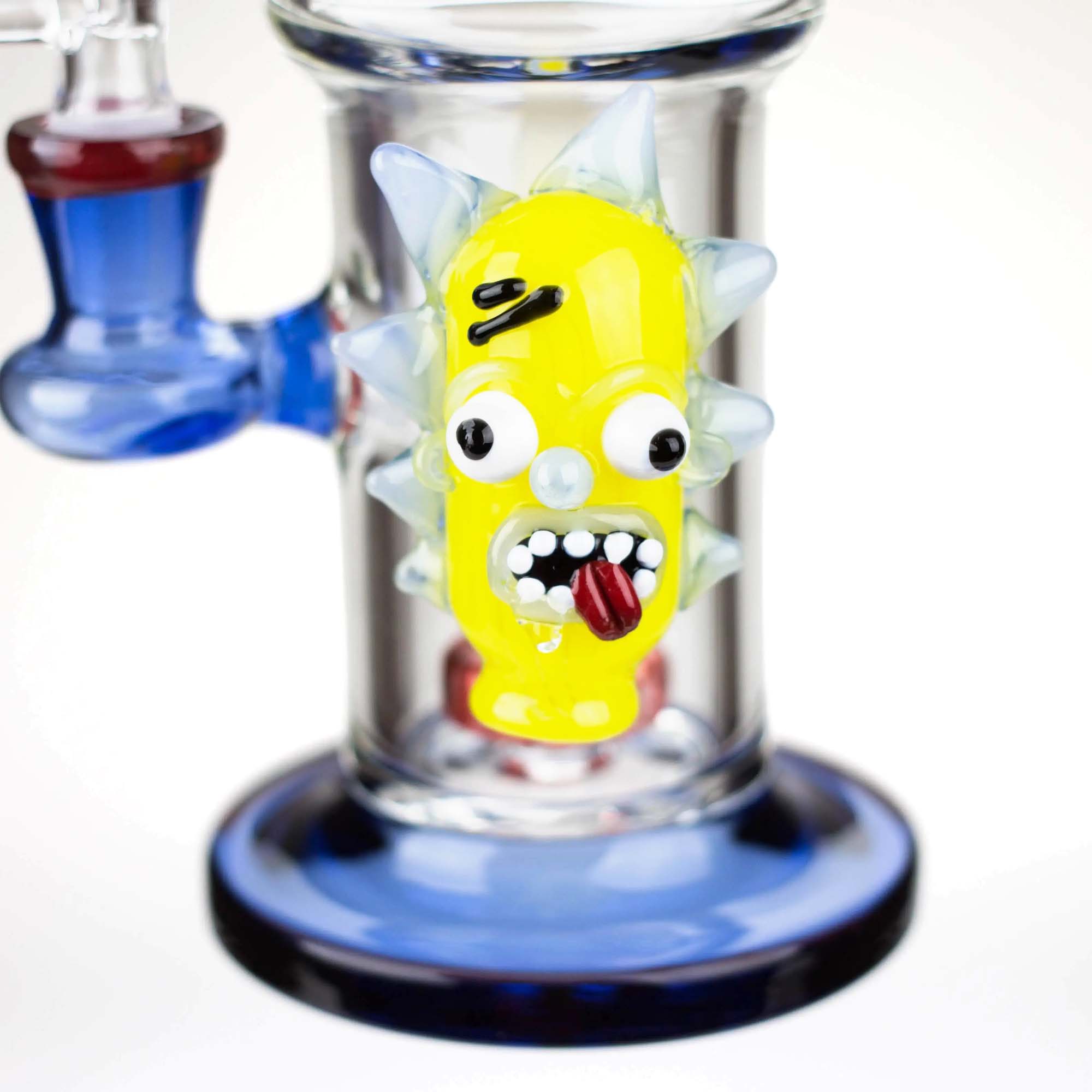 9&quot; R&amp;M Glass Bong Showerhead Perc