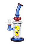 9" R&M Glass Bong Showerhead Perc