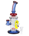 9" R&M Glass Bong Showerhead Perc