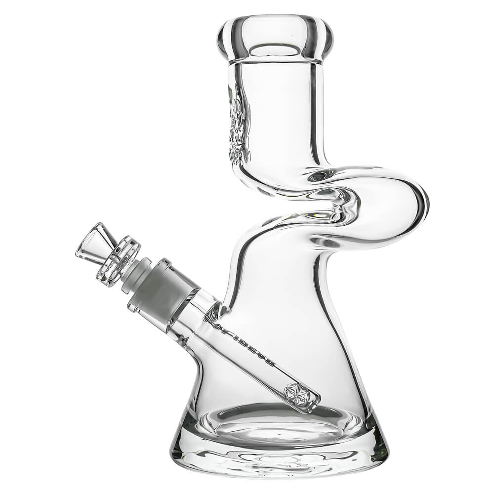 9mm Heavy Duty Z-Curve Beaker Bong - INHALCO