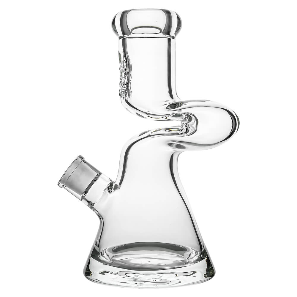 9mm Heavy Duty Z-Curve Beaker Bong - INHALCO