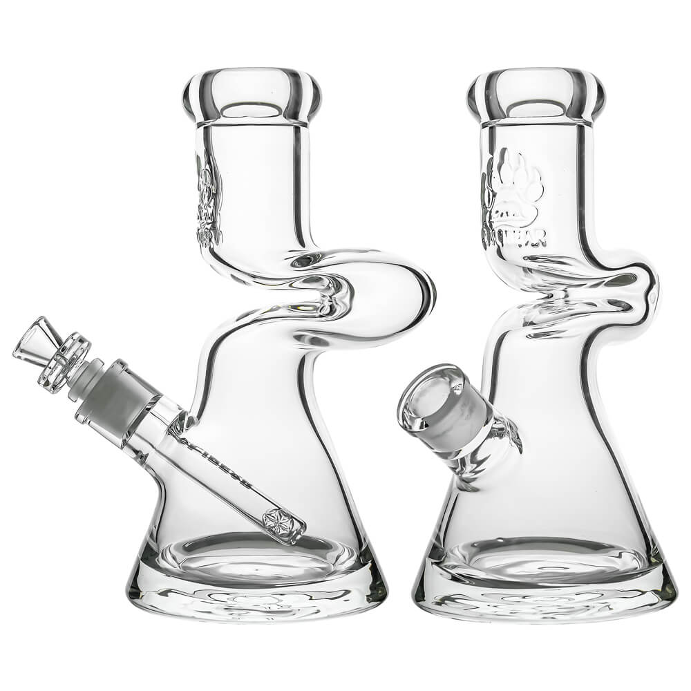 9mm Heavy Duty Z-Curve Beaker Bong - INHALCO