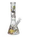 Glow Astronaut Glass Beaker Water Pipe 10 Inch