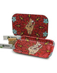 Afghan Hemp Rolling Tray Kit with Magnetic Lid - INHALCO