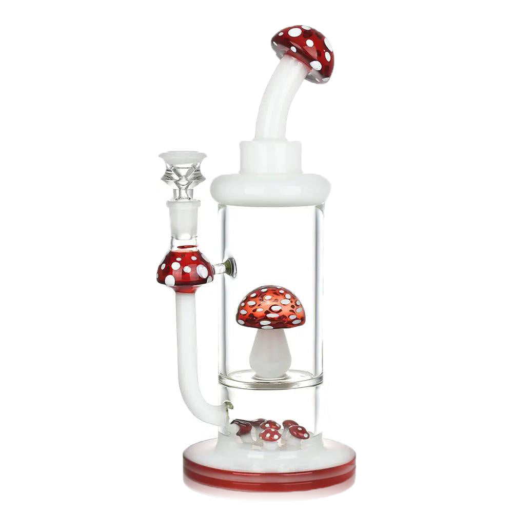 Agaricus Invasion Mushroom Water Pipe - INHALCO