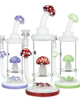 Agaricus Invasion Mushroom Water Pipe - INHALCO