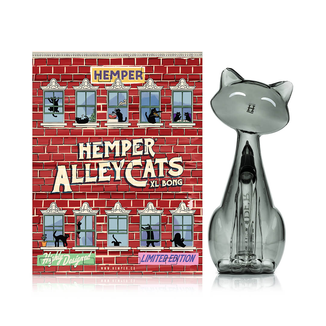 Alleycat Glass Water Pipe