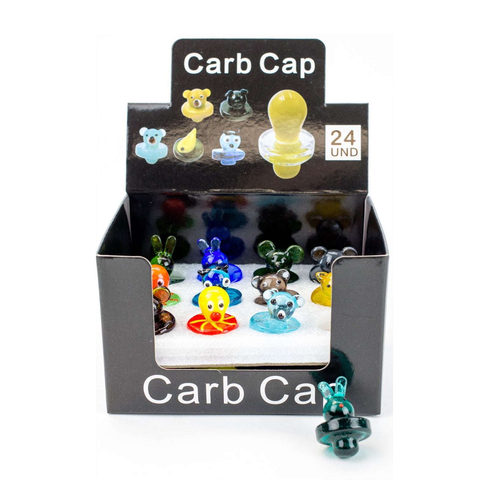 Animal Carb Cap Box of 24 - INHALCO