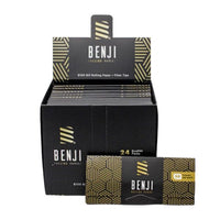 BENJI $100 BILL Printed Rolling Paper with Filter Tips - INHALCO