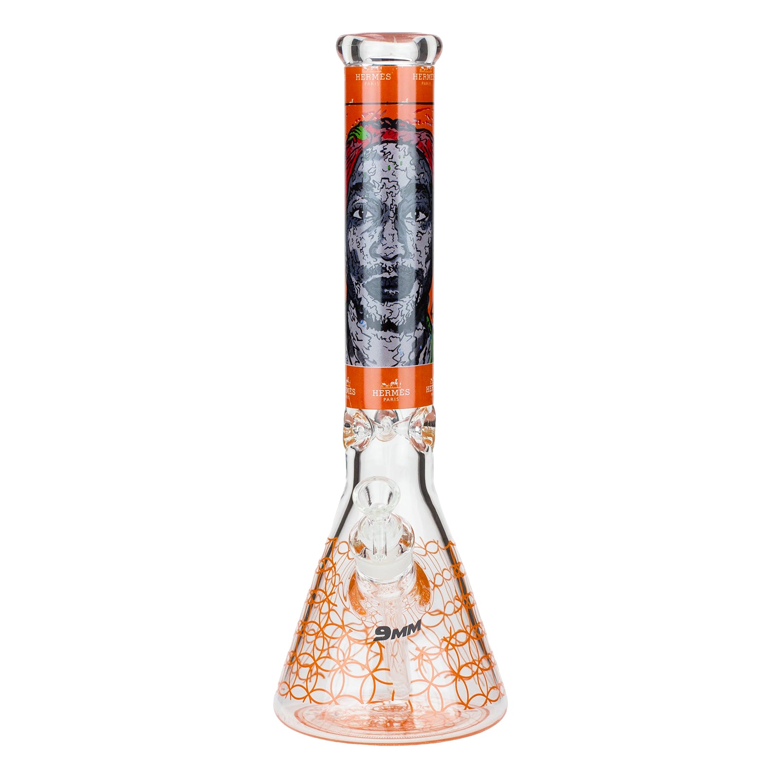 BLM Graphic Glass Beaker Bong - INHALCO