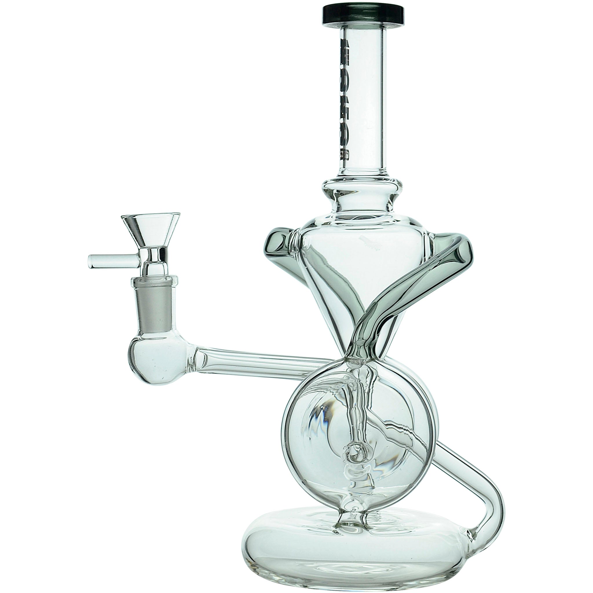 Twin Disc Vortex Recycler Bong – INHALCO