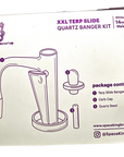 Space King XXL Terp Slide (White Purple)