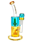 Bicolor Glycerin Chugger Bong