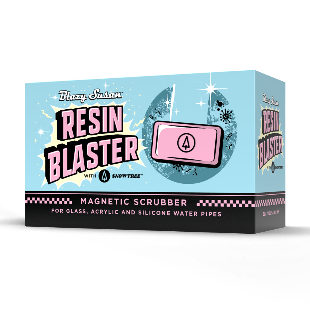 Blazy Susan Resin Blaster Magnetic Glass Scrubber - inhalco