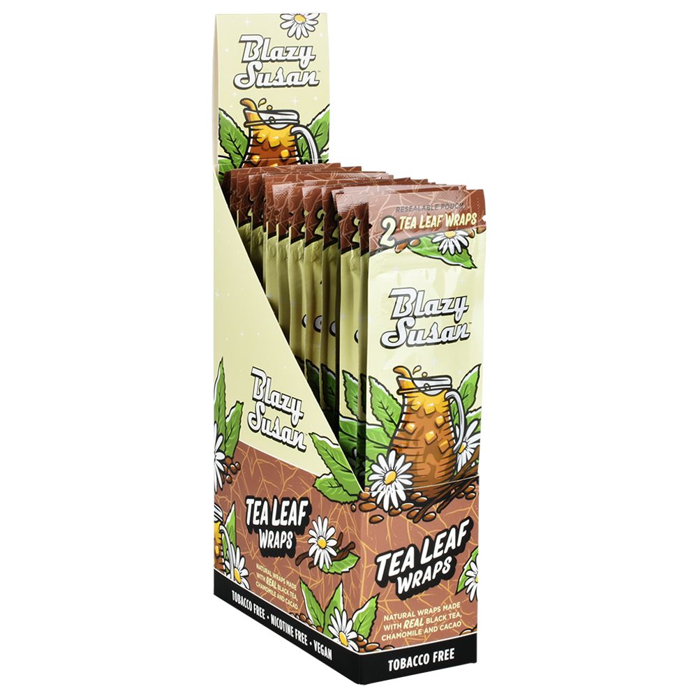 Blazy Susan Tea Leaf Wraps - inhalco