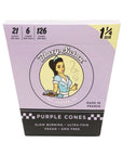 Blazy Susan Purple 1-1/4 Cones Box of 21 - INHALCO