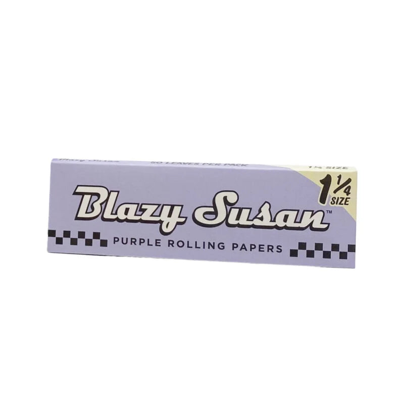 Blazy Susan Purple 1-1/4 Rolling Paper Box of 50