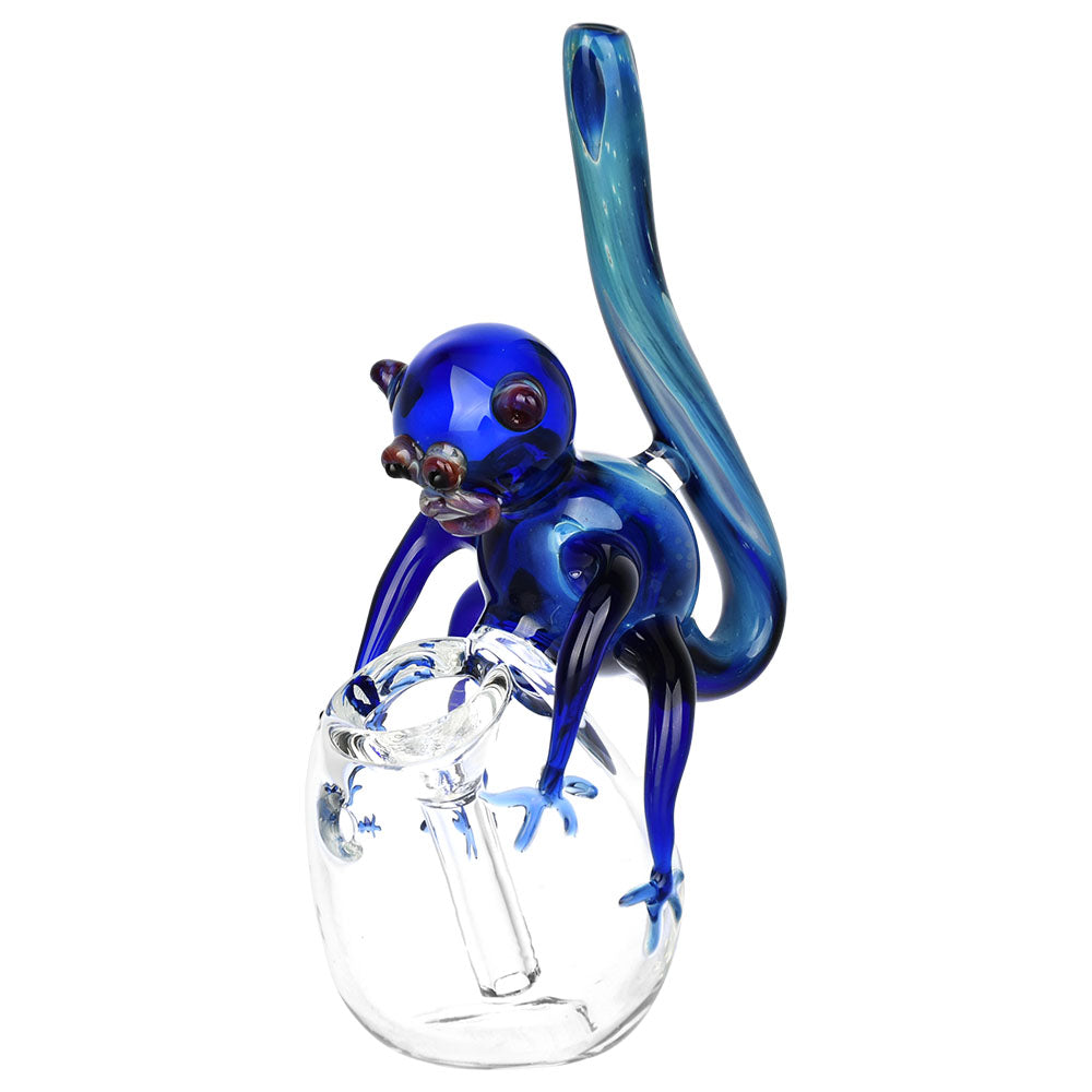 Blue Monkey Water Bubbler Pipe - inhalco