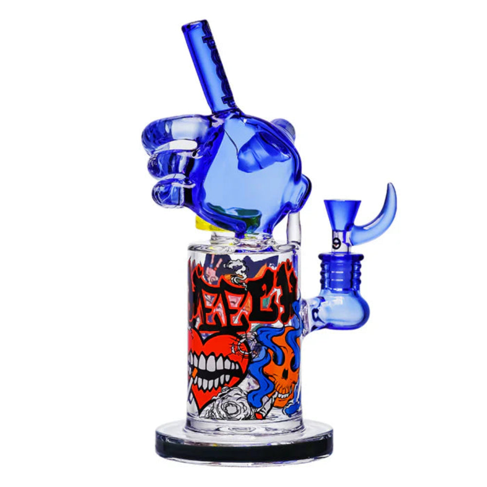 Blue Dude Bong by Cheech - inhalco