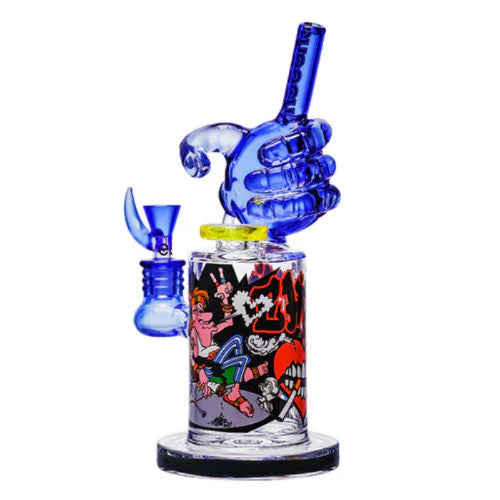 Blue Dude Bong by Cheech - inhalco