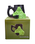 Buddha Coffee Mug Smoking Pipe - inhalco