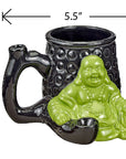 Buddha Coffee Mug Smoking Pipe - inhalco