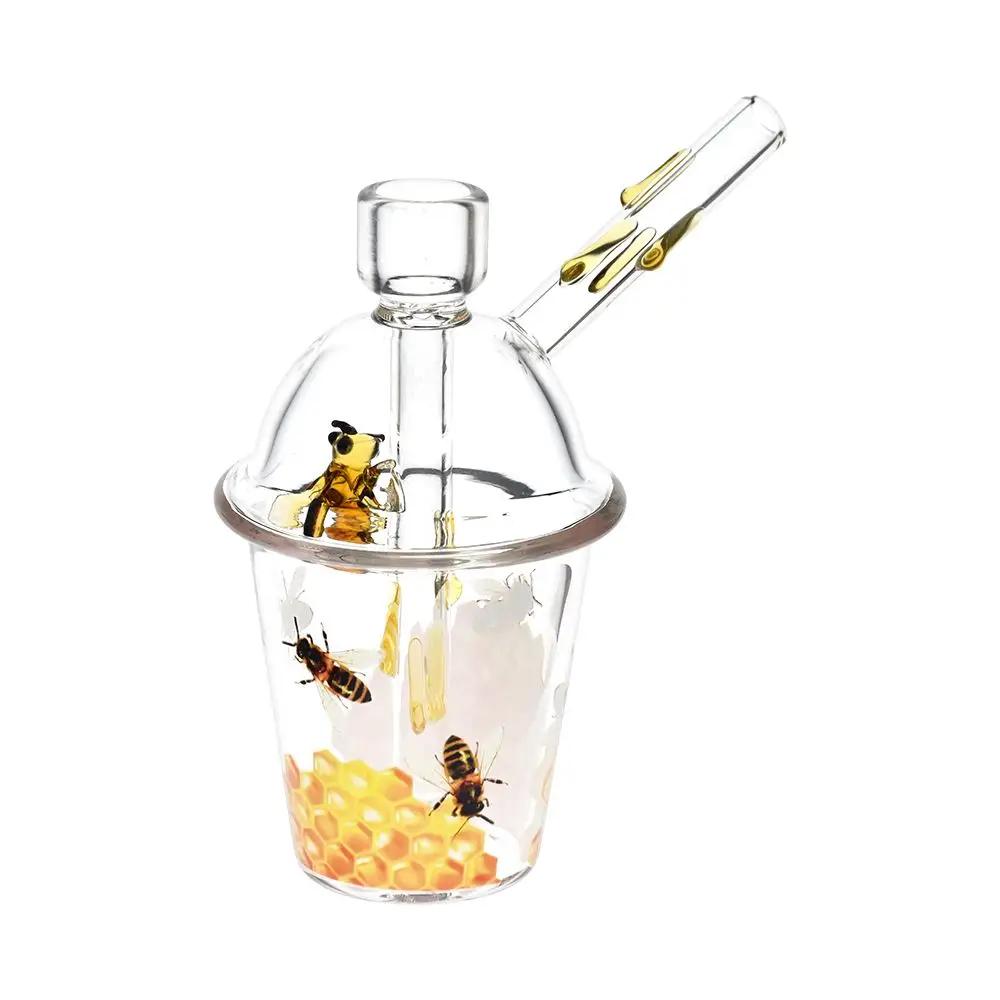 Buzzin' Bee Glass Cup Bubbler - inhalco