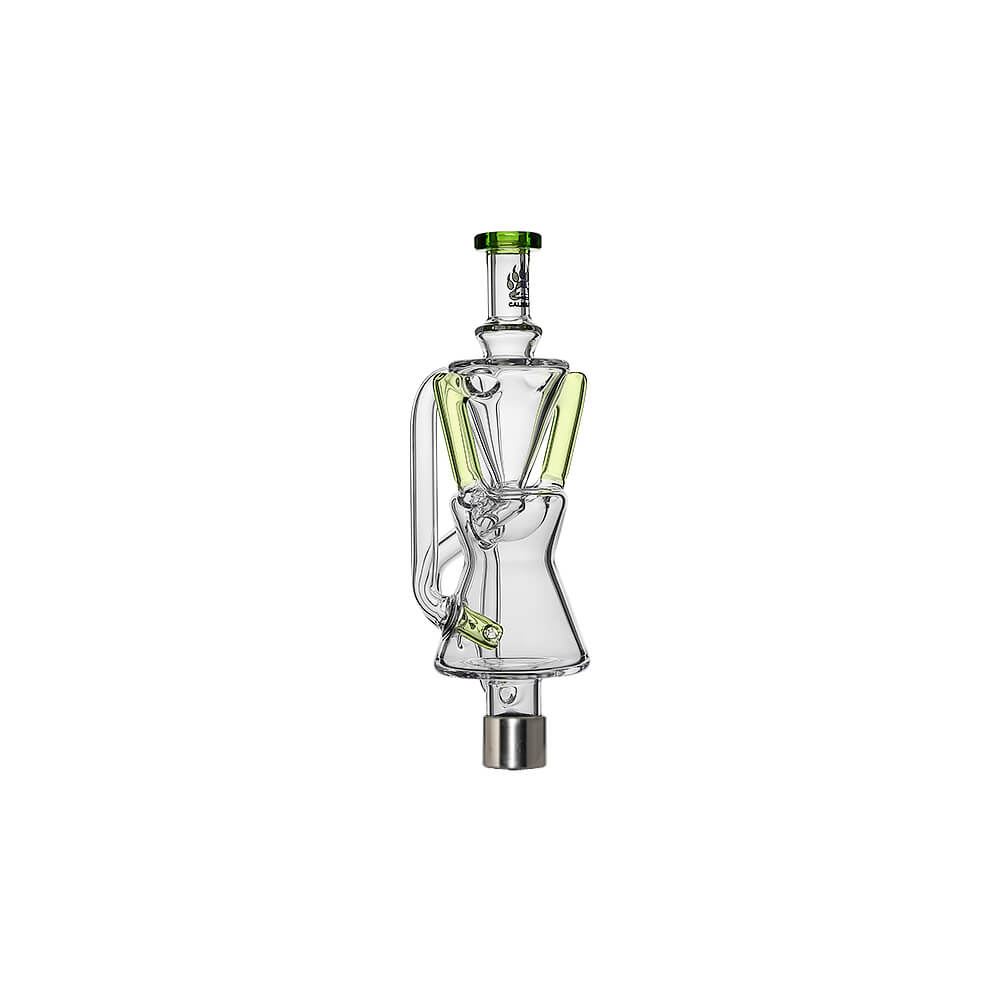 Fusion Twin Arm Glass Recycler Nectar Collector