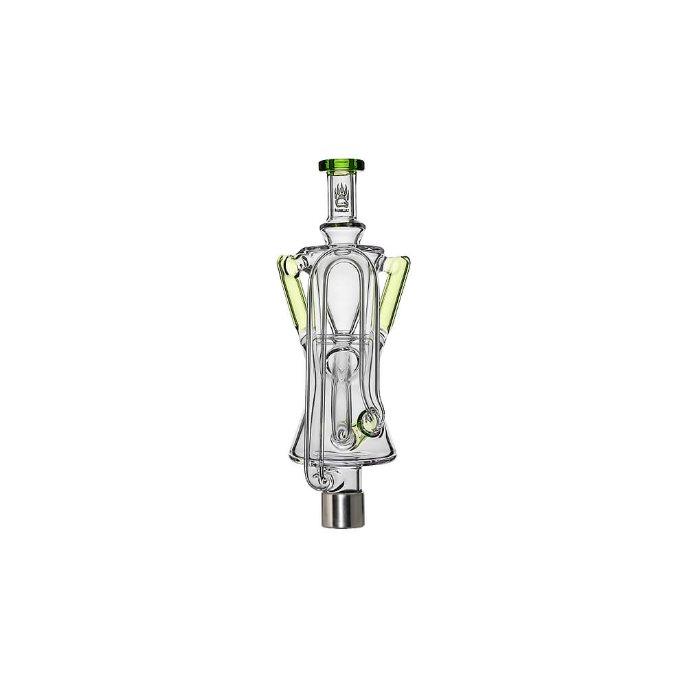 Fusion Twin Arm Glass Recycler Nectar Collector