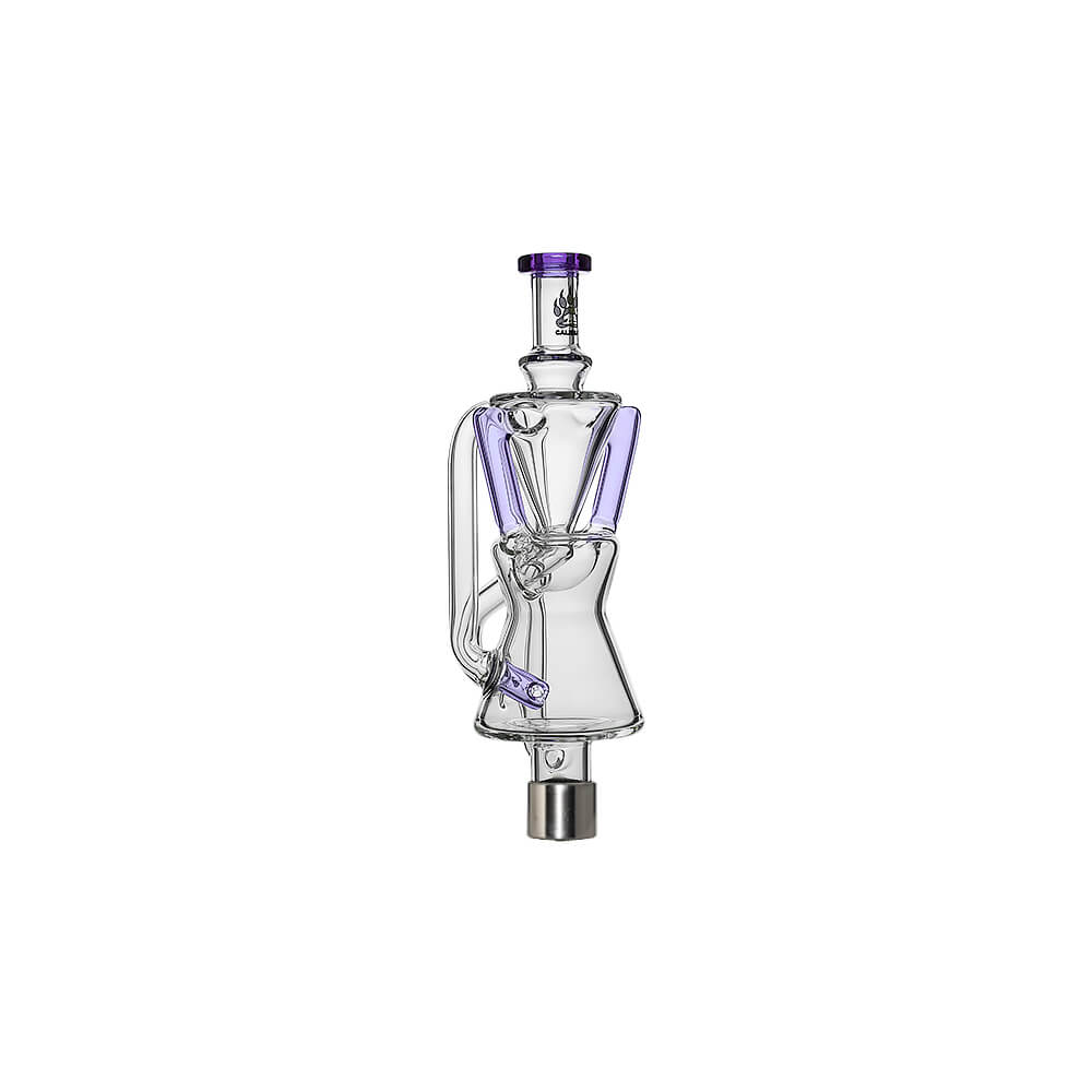 Fusion Twin Arm Glass Recycler Nectar Collector