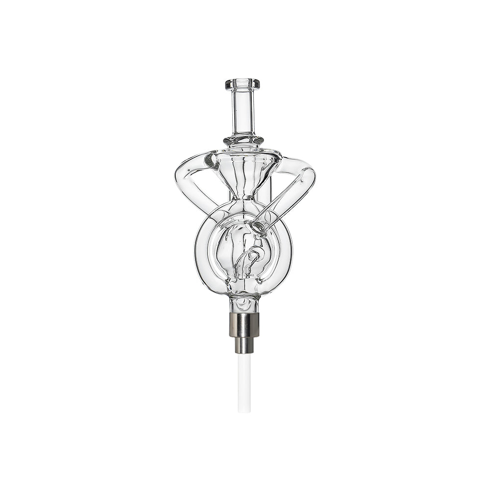 Twisted Spiral Recycler Glass Nectar Collector