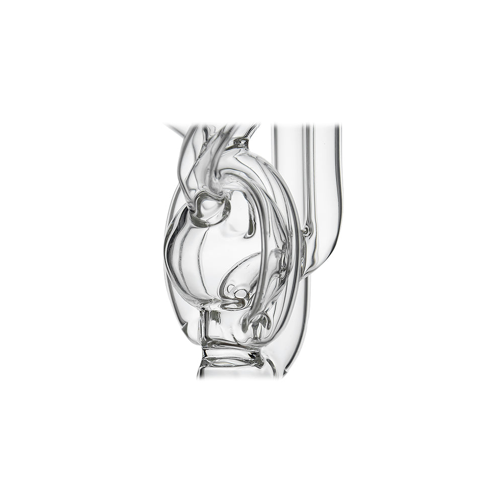 Twisted Spiral Recycler Glass Nectar Collector