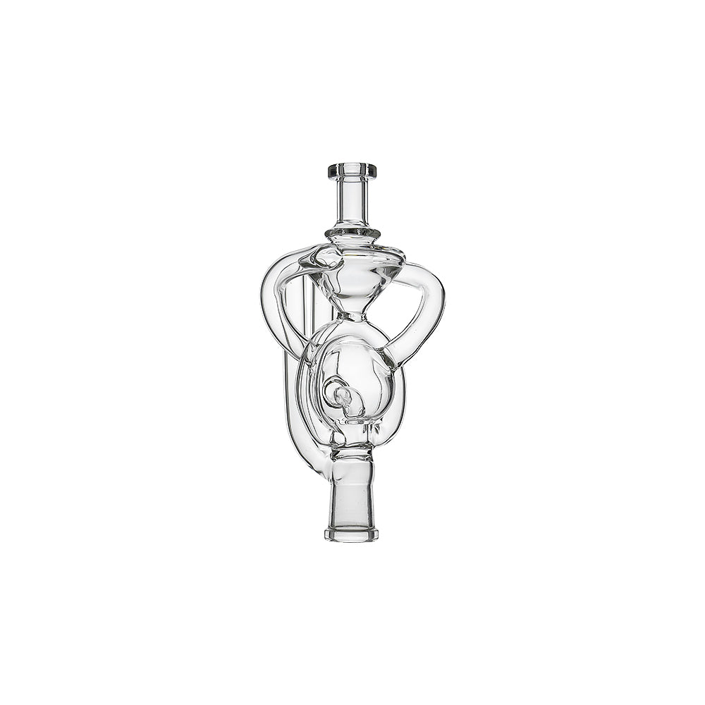 Twisted Spiral Recycler Glass Nectar Collector
