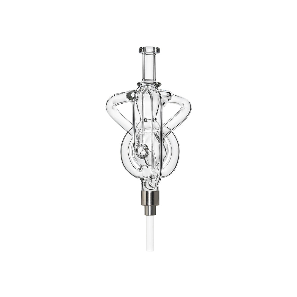 Twisted Spiral Recycler Glass Nectar Collector