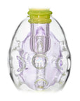 Oval Sphere Glass Dab Rig W/ Opal Triseed Perc