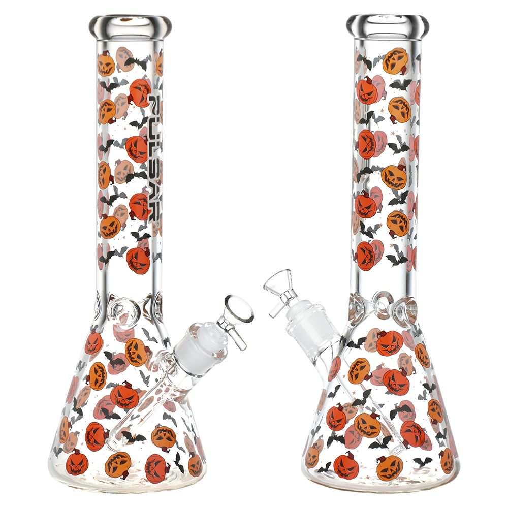 Cackling Pumpkins Batty Beaker Base Bongs