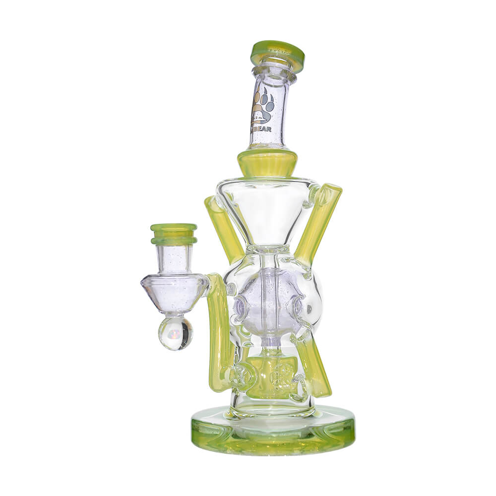 EXO 8" Recycler Dab Rig with Seed of Life Perc