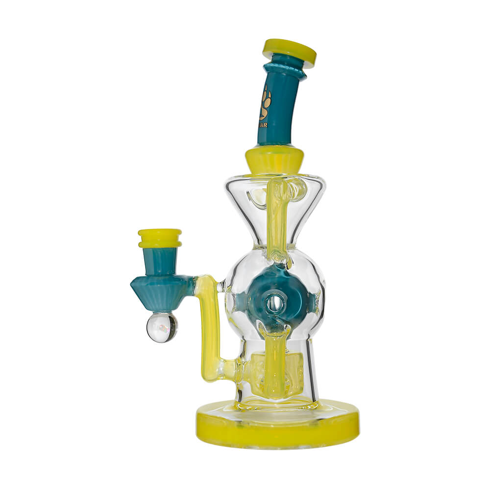 EXO 8" Recycler Dab Rig with Seed of Life Perc