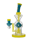 EXO 8" Recycler Dab Rig with Seed of Life Perc