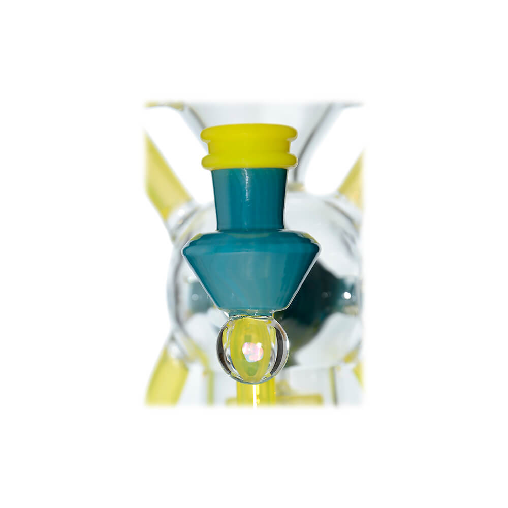 EXO 8" Recycler Dab Rig with Seed of Life Perc