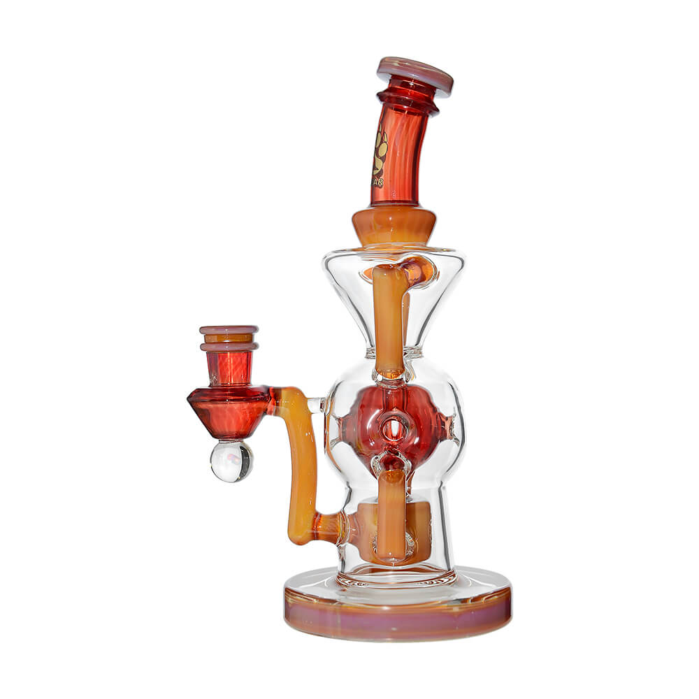 EXO 8" Recycler Dab Rig with Seed of Life Perc