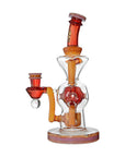 EXO 8" Recycler Dab Rig with Seed of Life Perc