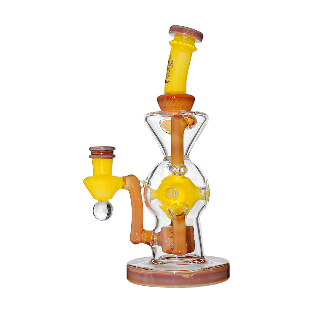 EXO 8" Recycler Dab Rig with Seed of Life Perc