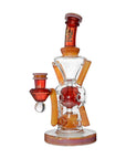EXO 8" Recycler Dab Rig with Seed of Life Perc