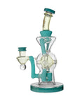 EXO 8" Recycler Dab Rig with Seed of Life Perc