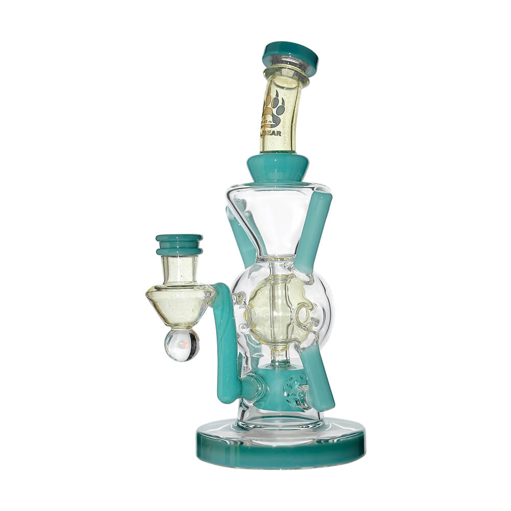 EXO 8" Recycler Dab Rig with Seed of Life Perc