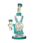 EXO 8" Recycler Dab Rig with Seed of Life Perc